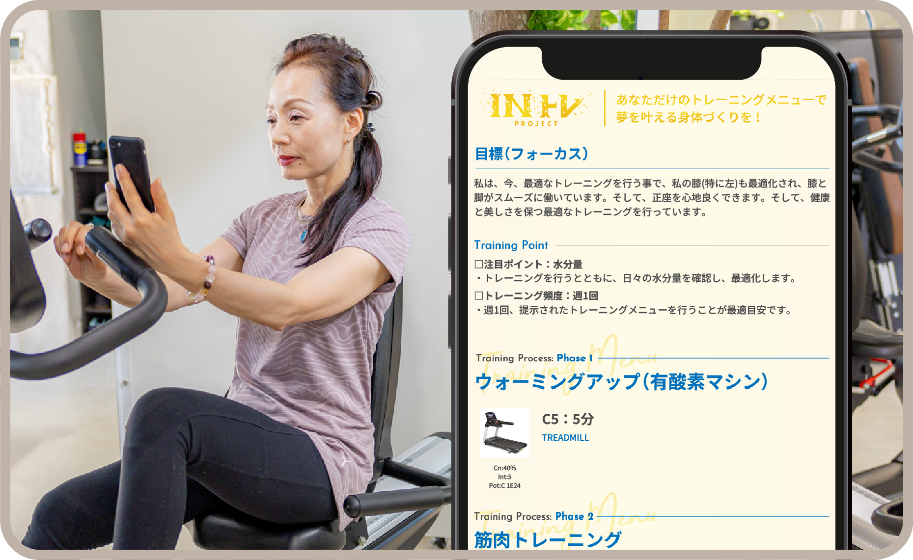 あなたの身体を科学的に分析あなたの為だけのメニュー!